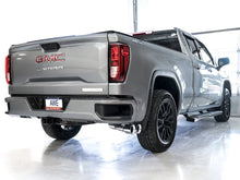 Load image into Gallery viewer, AWE Tuning 4th Gen GM 1500 5.3L 0FG Catback Dual Side Exit (Flat Bumper) - Chrome Tips - Additional View 6