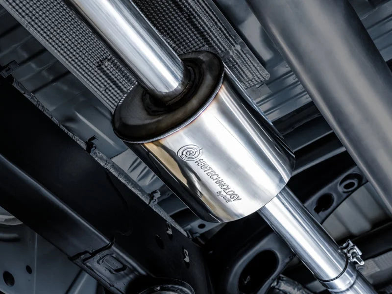 AWE Tuning 4th Gen GM 1500 5.3L 0FG Catback Dual Side Exit (Flat Bumper) - Chrome Tips - Additional View 7