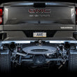 Load image into Gallery viewer, AWE Tuning 4th Gen GM 1500 5.3L 0FG Catback Split Rear Exit (Flat Bumper) - Dual Diamond Tips - Installation View
