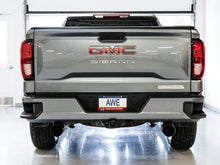 Load image into Gallery viewer, AWE Tuning 4th Gen GM 1500 5.3L 0FG Catback Split Rear Exit (Flat Bumper) - Dual Diamond Tips - Additional View 5