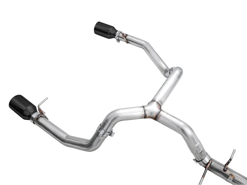 AWE Tuning 4th Gen GM 1500 5.3L 0FG Catback Split Rear Exit (Flat Bumper) - Dual Diamond Tips - Additional View 7