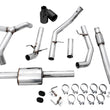 Load image into Gallery viewer, AWE Tuning 4th Gen GM 1500 5.3L 0FG Catback Split Rear Exit (Flat Bumper) - Dual Diamond Tips - Additional View 9