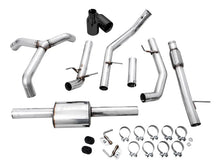 Load image into Gallery viewer, AWE Tuning 4th Gen GM 1500 5.3L 0FG Catback Split Rear Exit (Flat Bumper) - Dual Diamond Tips - Additional View 9