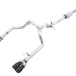 Load image into Gallery viewer, AWE Tuning 4th Gen GM 1500 5.3L 0FG Catback Split Rear Exit (w/ Bumper Cutouts) - Quad Diamond Tips - Main Product View
