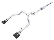 Load image into Gallery viewer, AWE Tuning 4th Gen GM 1500 5.3L 0FG Catback Split Rear Exit (w/ Bumper Cutouts) - Quad Diamond Tips - Main Product View