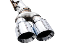Load image into Gallery viewer, AWE Tuning 4th Gen GM 1500 6.2L 0FG Catback Split Rear Exit (w/ Bumper Cutouts) - Quad Chrome Tips - Additional View 10
