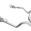 Load image into Gallery viewer, AWE Tuning 4th Gen GM 1500 6.2L 0FG Catback Split Rear Exit (w/ Bumper Cutouts) - Quad Chrome Tips - Additional View 16