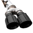 Load image into Gallery viewer, AWE Tuning 4th Gen GM 1500 6.2L 0FG Catback Split Rear Exit (w/ Bumper Cutouts) - Quad Diamond Tips - Additional View 5
