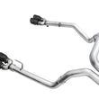 Load image into Gallery viewer, AWE Tuning 4th Gen GM 1500 6.2L 0FG Catback Split Rear Exit (w/ Bumper Cutouts) - Quad Diamond Tips - Additional View 9