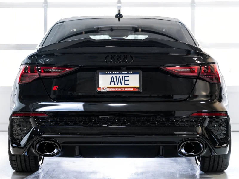 AWE Tuning Audi 22-23 8Y RS3 Cat-Back Track Edition Exhaust System - No Tips - Additional View 8