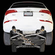 Load image into Gallery viewer, AWE Tuning Audi 8R Q5 2.0T Touring Edition Exhaust - Polished Silver Tips - Side View