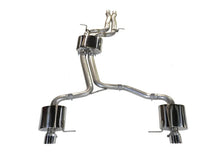 Load image into Gallery viewer, AWE Tuning Audi 8R Q5 3.2L Non-Resonated Exhaust System (Downpipe-Back) - Diamond Black Tips - Main Product View