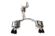 Load image into Gallery viewer, AWE Tuning Audi 8R SQ5 Touring Edition Exhaust - Quad Outlet Diamond Black Tips - Main Product View