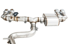 Load image into Gallery viewer, AWE Tuning Audi 8V S3 SwitchPath Exhaust w/Chrome Silver Tips 102mm - Detail View