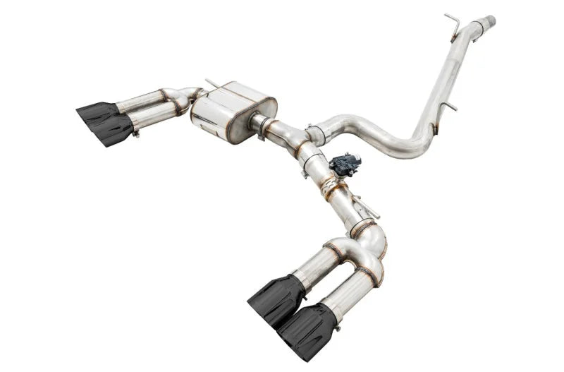 AWE Tuning Audi 8V S3 SwitchPath Exhaust w/Diamond Black Tips 102mm - Main Product View