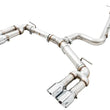 Load image into Gallery viewer, AWE Tuning Audi 8V S3 Track Edition Exhaust w/Chrome Silver Tips 102mm - Main Product View