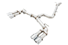 Load image into Gallery viewer, AWE Tuning Audi 8V S3 Track Edition Exhaust w/Chrome Silver Tips 102mm - Main Product View