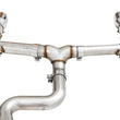 Load image into Gallery viewer, AWE Tuning Audi 8V S3 Track Edition Exhaust w/Chrome Silver Tips 102mm - Installation View