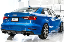 Load image into Gallery viewer, AWE Tuning Audi 8V S3 Track Edition Exhaust w/Diamond Black Tips 102mm - Side View