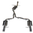 Load image into Gallery viewer, AWE Tuning Audi B8 A4 Touring Edition Exhaust - Dual Outlet Polished Silver Tips - Main Product View