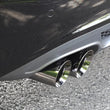 Load image into Gallery viewer, AWE Tuning Audi B8 A4 Touring Edition Exhaust - Single Side Polished Silver Tips - Side View