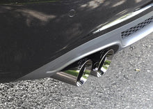 Load image into Gallery viewer, AWE Tuning Audi B8 A4 Touring Edition Exhaust - Single Side Polished Silver Tips - Side View