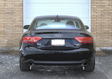 Load image into Gallery viewer, AWE Tuning Audi B8 A5 2.0T Touring Edition Exhaust - Dual Outlet Polished Silver Tips - Side View