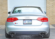 Load image into Gallery viewer, AWE Tuning Audi B8 / B8.5 S4 3.0T Touring Edition Exhaust - Chrome Silver Tips (90mm) - Back View