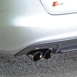 Load image into Gallery viewer, AWE Tuning Audi B8 / B8.5 S4 3.0T Touring Edition Exhaust - Diamond Black Tips (90mm) - Side View