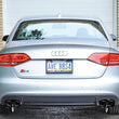 Load image into Gallery viewer, AWE Tuning Audi B8 / B8.5 S4 3.0T Touring Edition Exhaust - Diamond Black Tips (90mm) - Back View