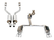 Load image into Gallery viewer, AWE Tuning Audi B8 / B8.5 S5 Cabrio Touring Edition Exhaust - Non-Resonated - Chrome Silver Tips - Main Product View