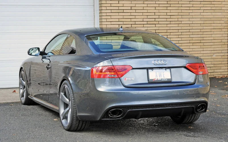 AWE Tuning Audi B8.5 RS5 Cabriolet Track Edition Exhaust System - Back View
