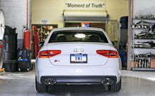 Load image into Gallery viewer, AWE Tuning Audi B8.5 S4 3.0T Touring Edition Exhaust System - Chrome Silver Tips (102mm) - Back View