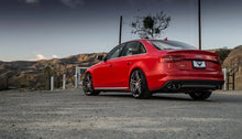 Load image into Gallery viewer, AWE Tuning Audi B8.5 S4 3.0T Touring Edition Exhaust System - Chrome Silver Tips (102mm) - Installation View