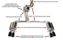 Load image into Gallery viewer, AWE Tuning Audi B8.5 S4 3.0T Touring Edition Exhaust System - Diamond Black Tips (102mm) - Main Product View