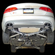 Load image into Gallery viewer, AWE Tuning Audi B8.5 S4 3.0T Touring Edition Exhaust System - Diamond Black Tips (102mm) - Side View
