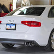 Load image into Gallery viewer, AWE Tuning Audi B8.5 S4 3.0T Track Edition Exhaust - Chrome Silver Tips (102mm) - Side View