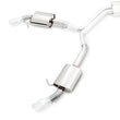 Load image into Gallery viewer, AWE Tuning Audi B9 A4 Touring Edition Exhaust Dual Outlet - Chrome Silver Tips (Includes DP) - Additional View 6