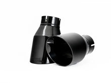 Load image into Gallery viewer, AWE Tuning Audi B9 A4 Touring Edition Exhaust Dual Outlet - Diamond Black Tips (Includes DP) - Back View