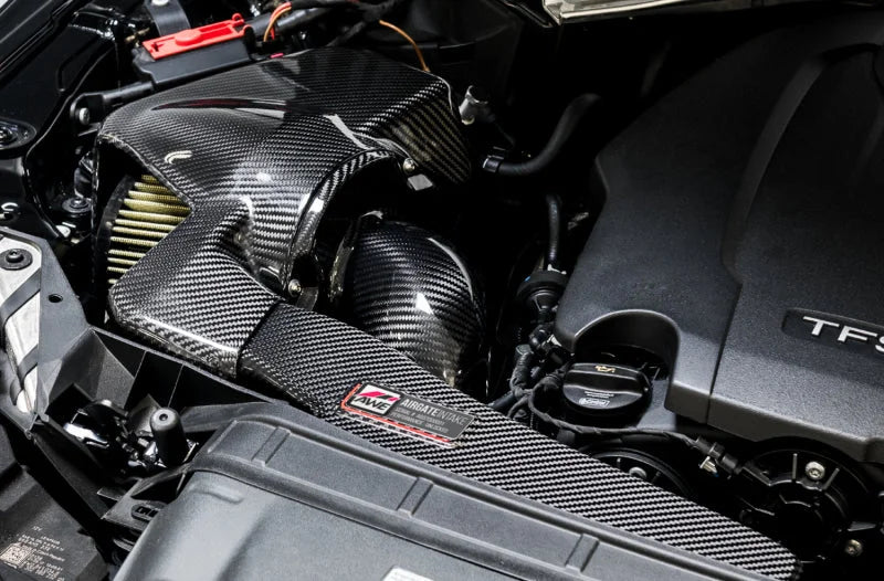 AWE Tuning Audi B9 A4/A5 2.0T Quattro Carbon Fiber AirGate Intake w/ Lid - Additional View 7
