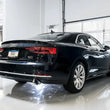 Load image into Gallery viewer, AWE Tuning Audi B9 A5 Track Edition Exhaust Dual Outlet - Chrome Silver Tips (Includes DP) - Side View