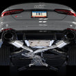 Load image into Gallery viewer, AWE Tuning Audi B9 RS 5 Sportback Touring Edition Exhaust-Non Resonated- Diamond Black RS Style Tips - Back View
