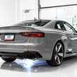 Load image into Gallery viewer, AWE Tuning Audi B9 RS 5 Sportback Touring Edition Exhaust-Non Resonated- Diamond Black RS Style Tips - Installation View