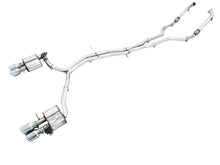 Load image into Gallery viewer, AWE Tuning Audi B9 S4 SwitchPath Exhaust - Non-Resonated (Silver 102mm Tips) - Main Product View