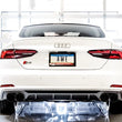 Load image into Gallery viewer, AWE Tuning Audi B9 S4 Touring Edition Exhaust - Non-Resonated (Black 102mm Tips) - Side View