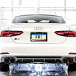 Load image into Gallery viewer, AWE Tuning Audi B9 S4 Touring Edition Exhaust - Non-Resonated (Silver 102mm Tips) - Installation View