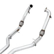 Load image into Gallery viewer, AWE Tuning Audi B9 S4 Track Edition Exhaust - Non-Resonated (Silver 102mm Tips) - Main Product View