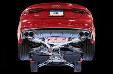 Load image into Gallery viewer, AWE Tuning Audi B9 S5 3.0T Touring Edition Exhaust - Black Diam Tips (102mm) - Side View