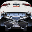 Load image into Gallery viewer, AWE Tuning Audi B9 S5 Sportback Touring Edition Exhaust - Non-Resonated (Black 102mm Tips) - Back View