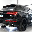 Load image into Gallery viewer, AWE Tuning Audi B9 SQ5 Non-Resonated Touring Edition Cat-Back Exhaust - No Tips (Turn Downs) - Side View